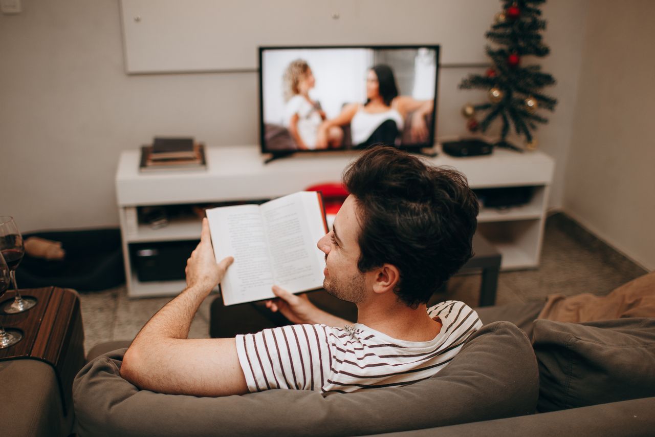 Reading, radio, TV, video, computer, Internet