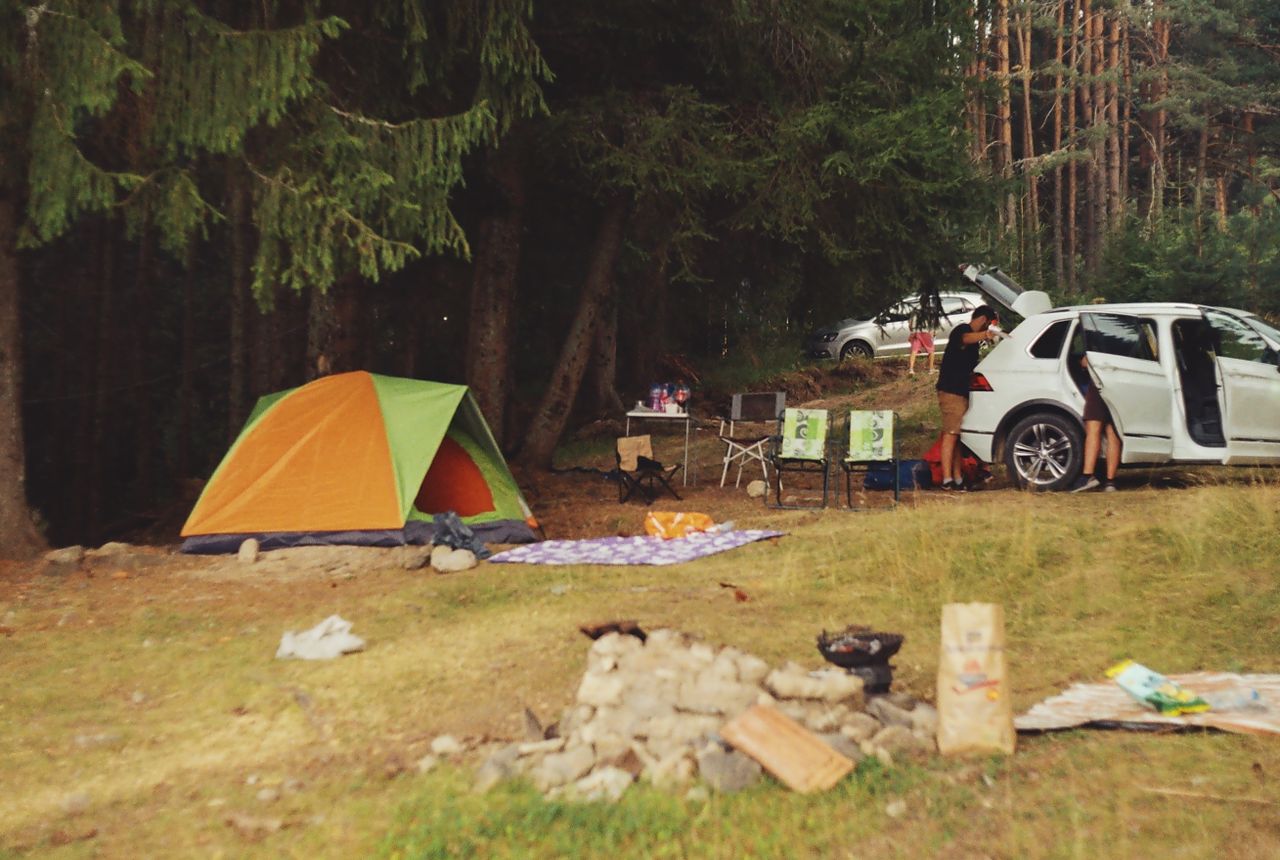 A Camping Trip Gone Wrong